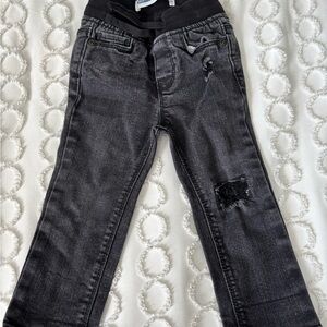 Old Navy Kids Distressed Black Jeans